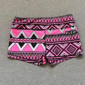 Fleo pink tribal shorts
